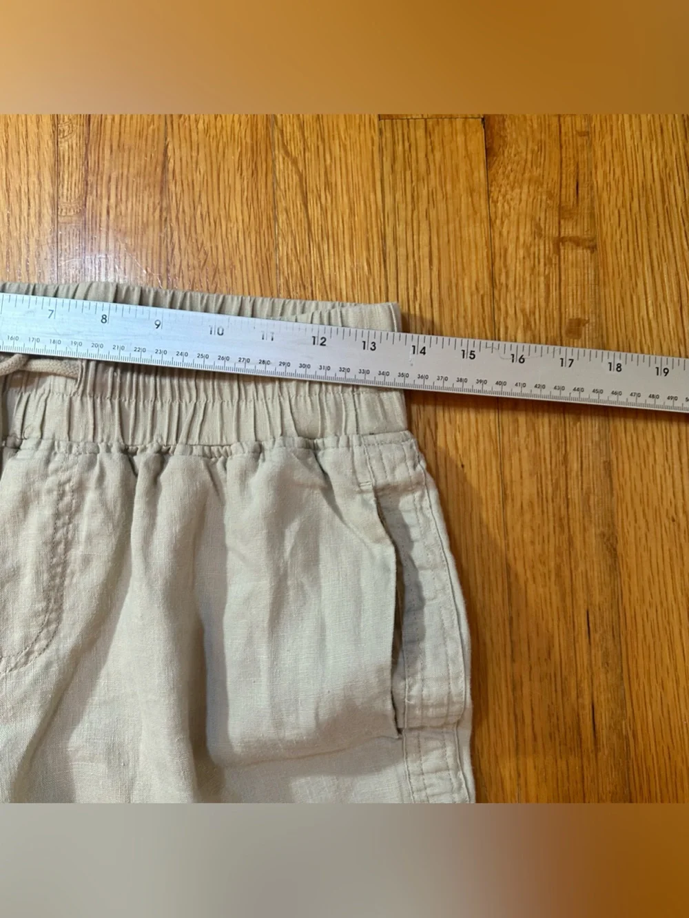 Quince 100% Europe Linen Pants. Size S (A3)